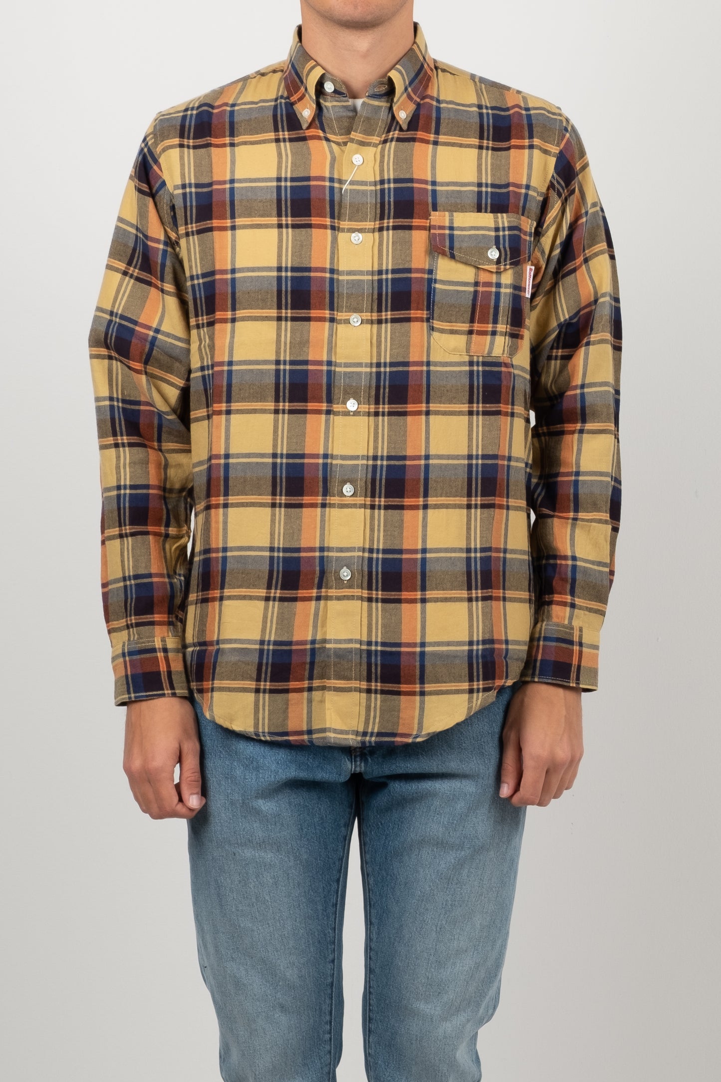 BD Scout Shirt - Yellow Plaid