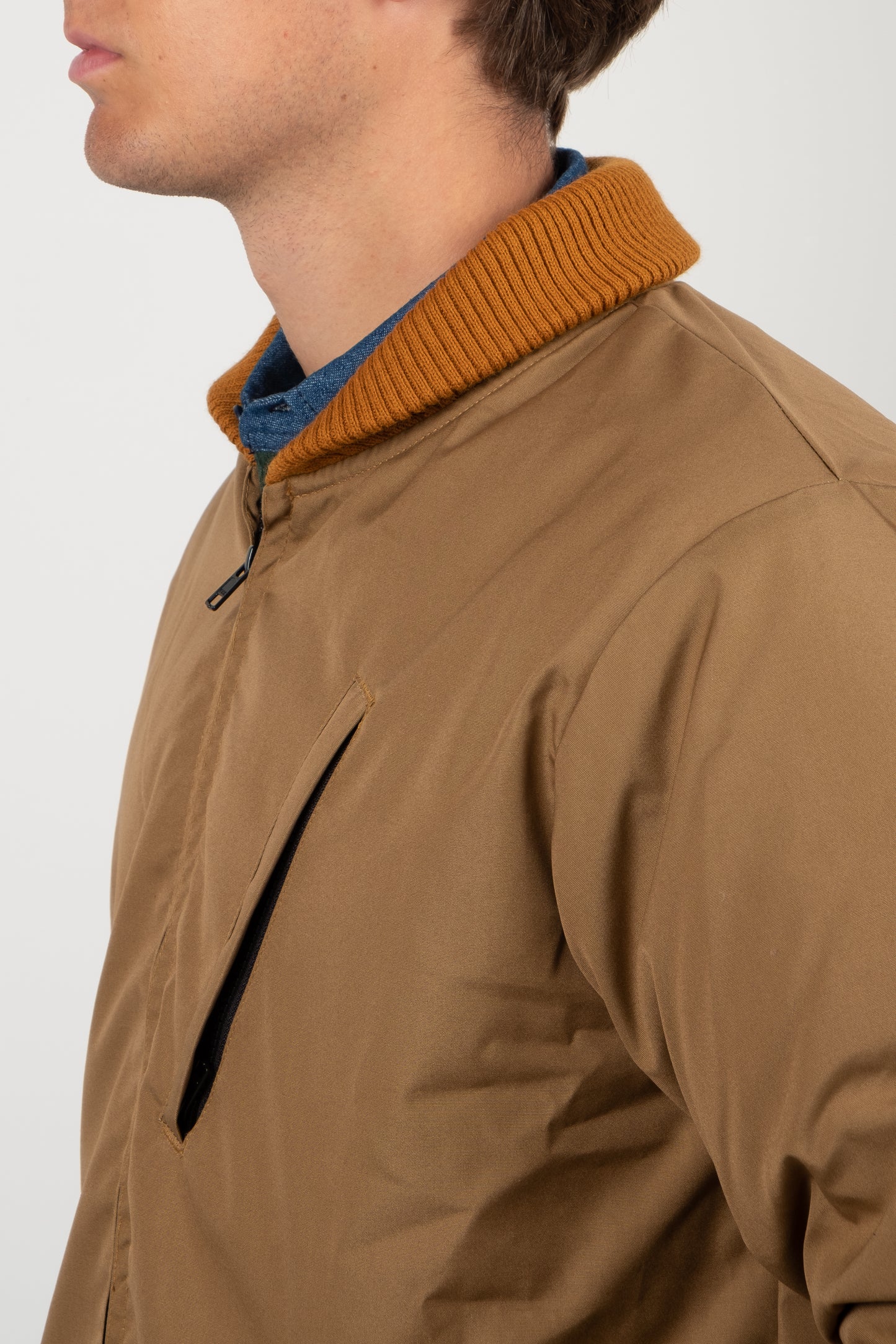 Batten-Down Deck Jacket - Khaki