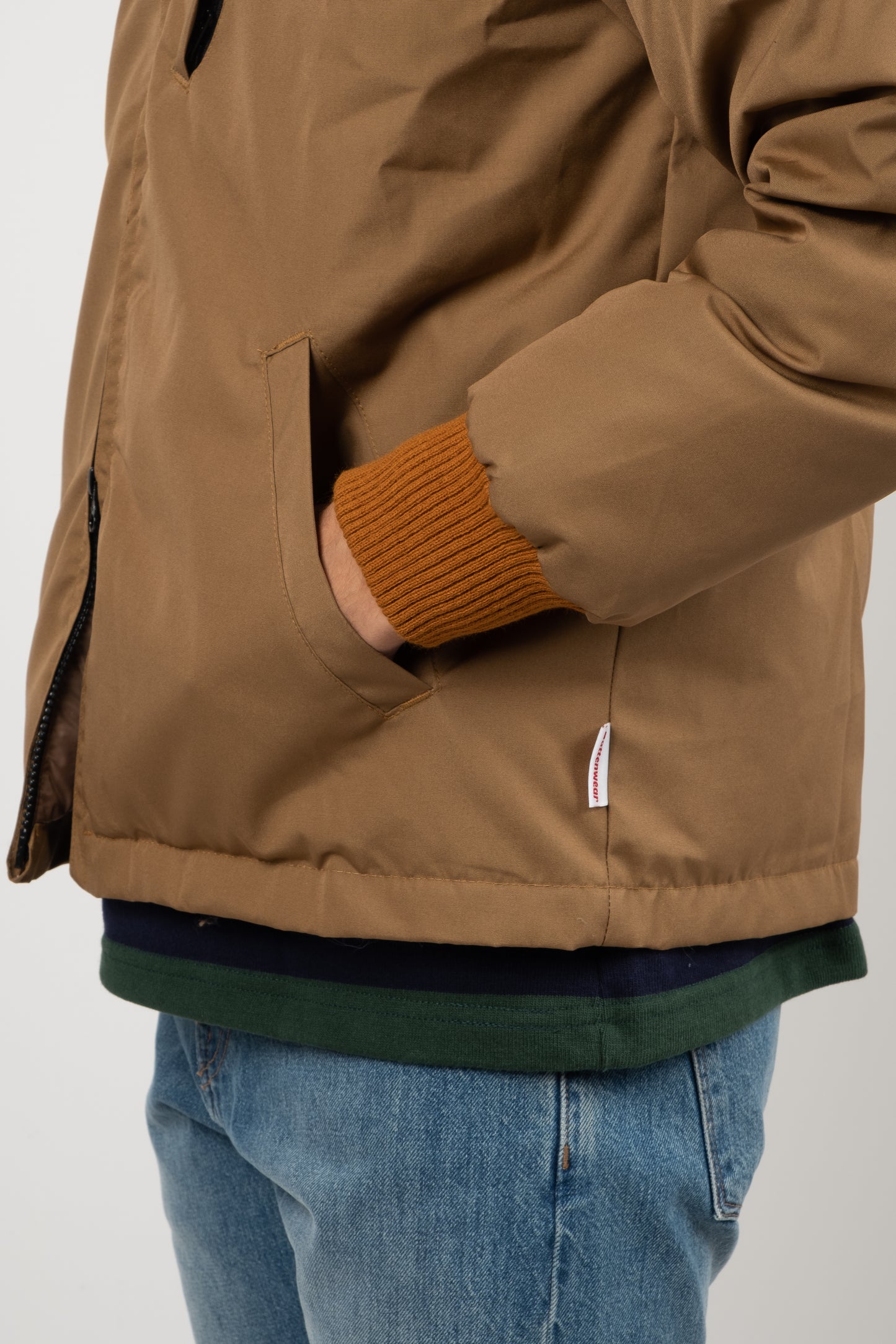 Batten-Down Deck Jacket - Khaki