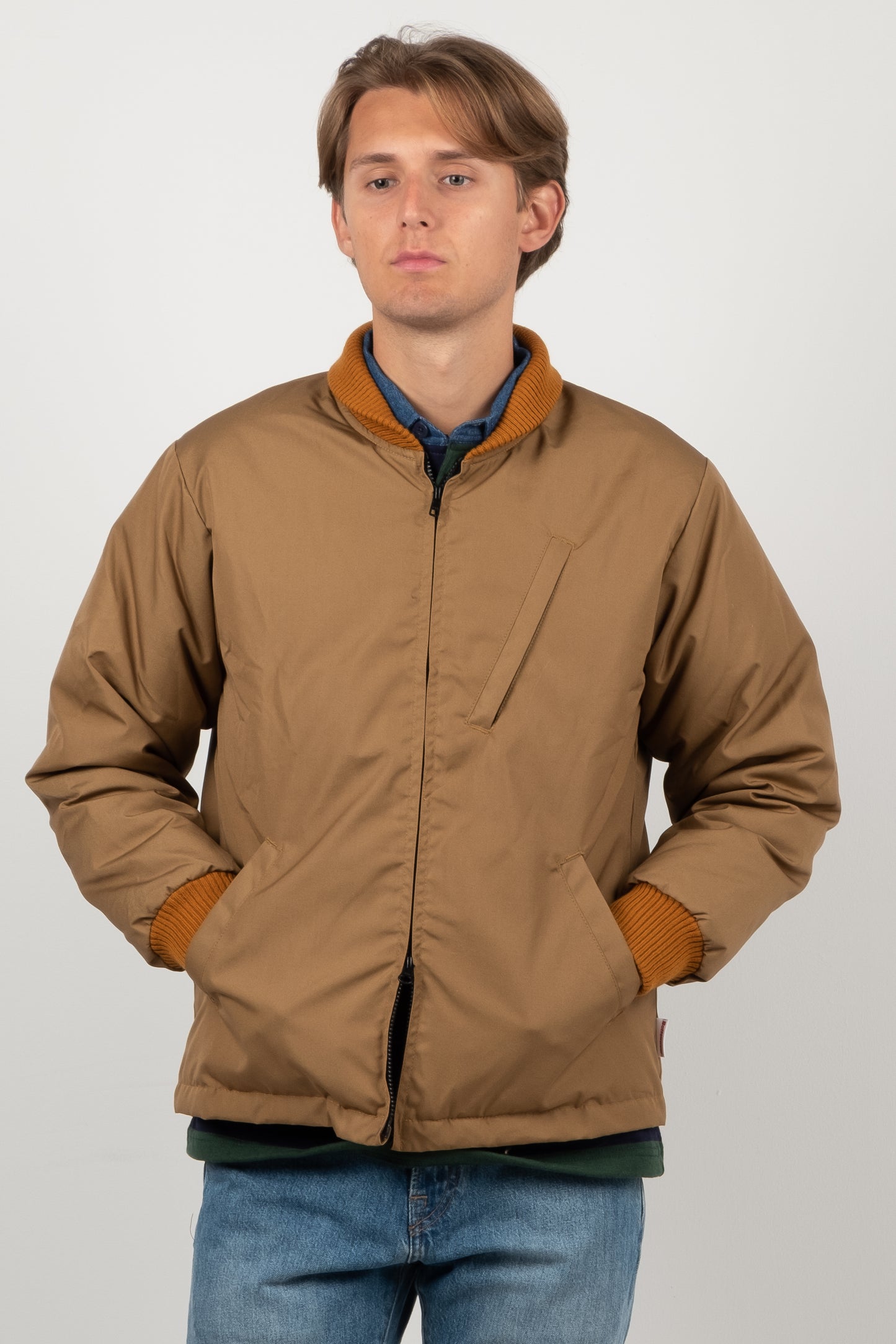 Batten-Down Deck Jacket - Khaki