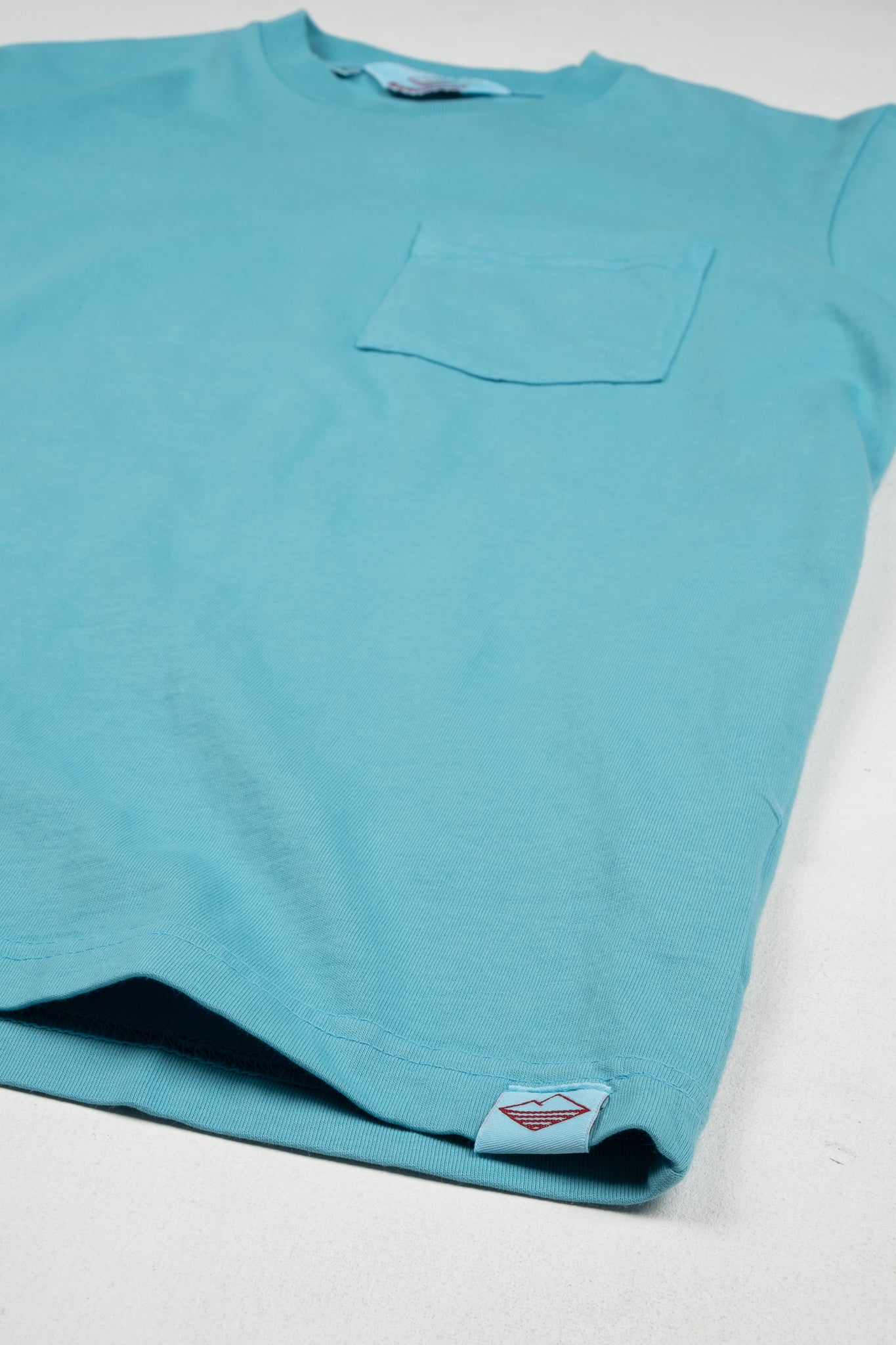 S/S Pocket Tee - Aqua