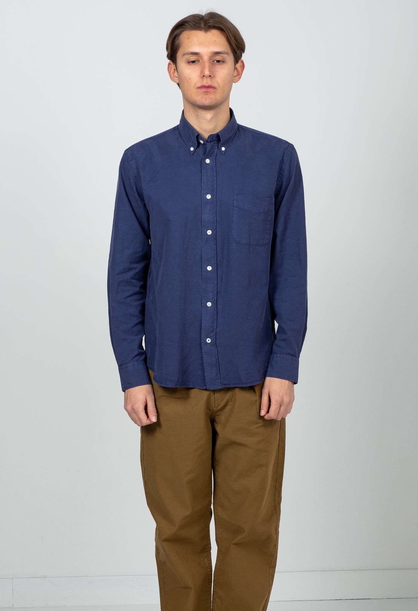 Button Down Shirt - Indigo