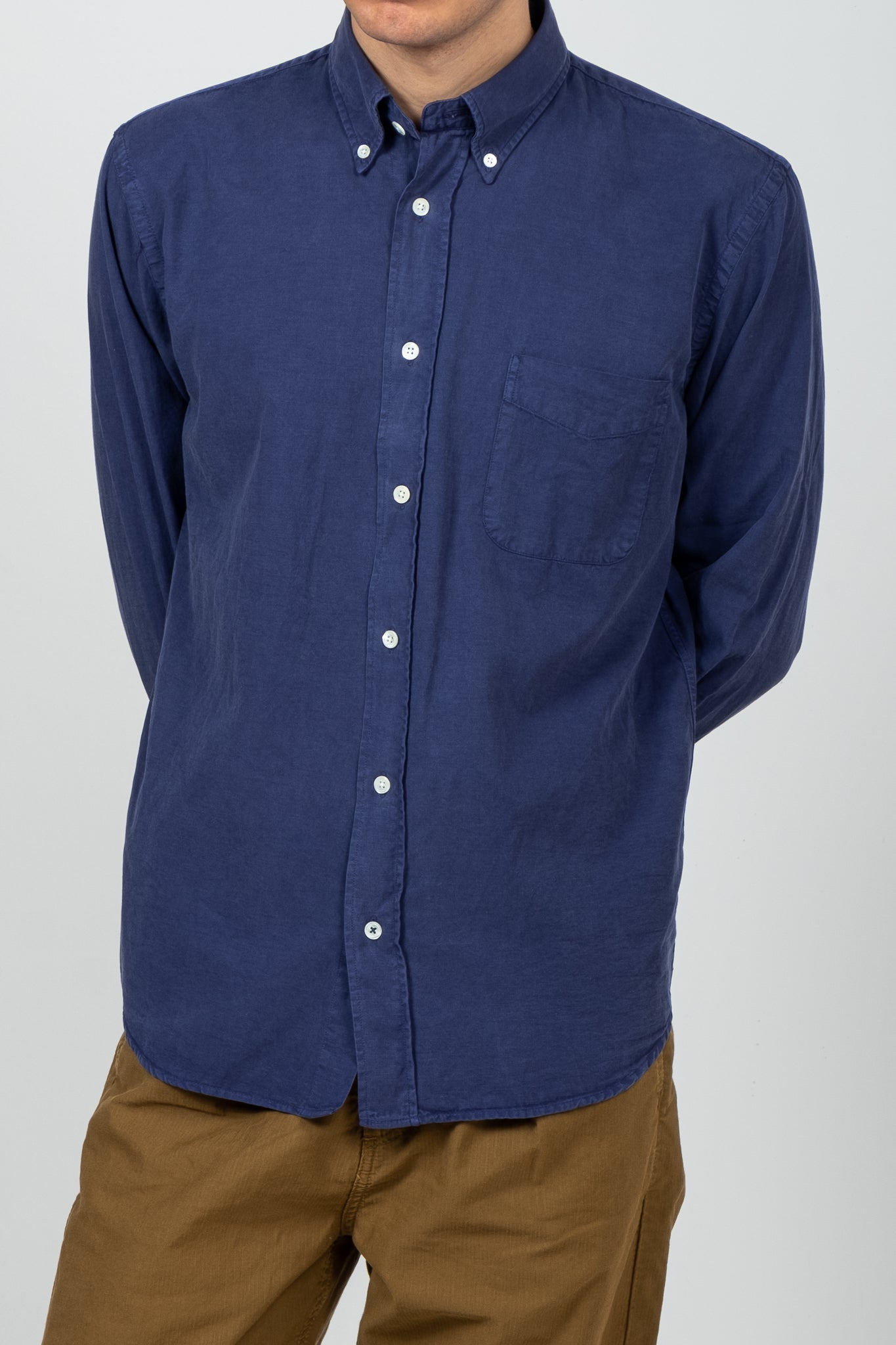 Button Down Shirt - Indigo