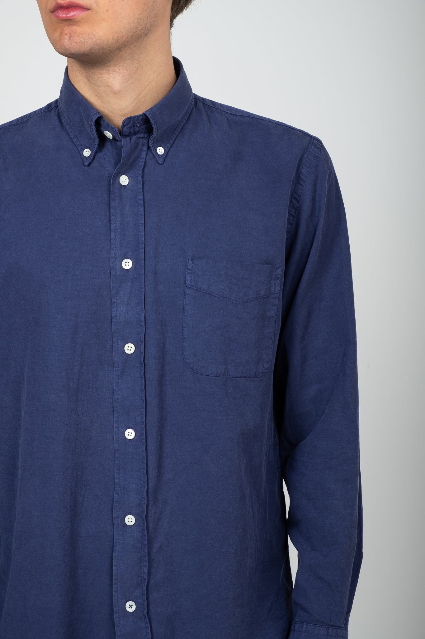 Button Down Shirt - Indigo