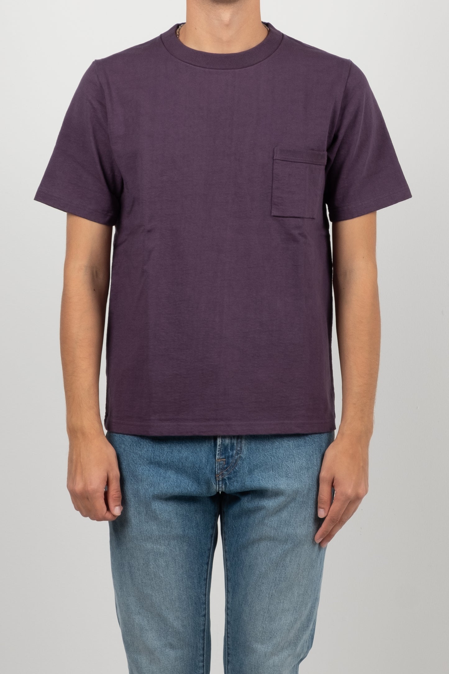 High Density Pocket Tee - Grape