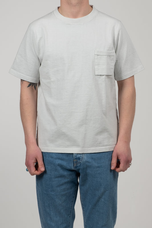 High Density Pocket Tee - Blue Mist