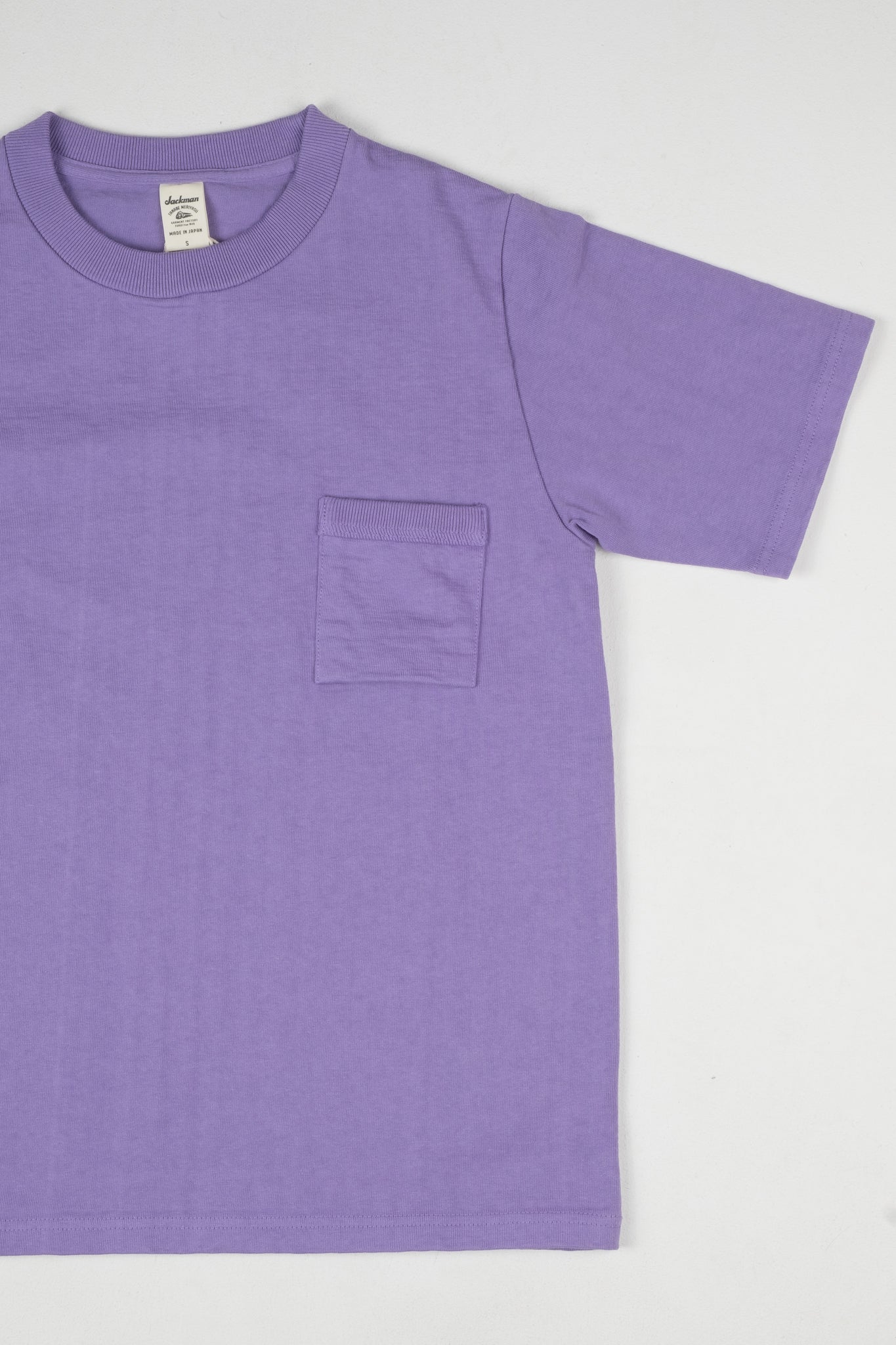 High Density Pocket Tee - Ash Purple