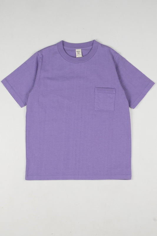 High Density Pocket Tee - Ash Purple